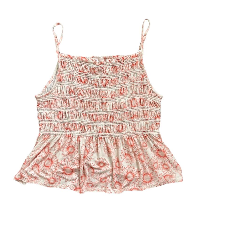 SO Floral Spaghetti Strap Top XL